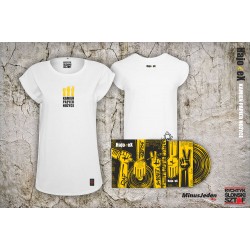 HAJOxEX t-shirt pakiet slogan DAMSKO